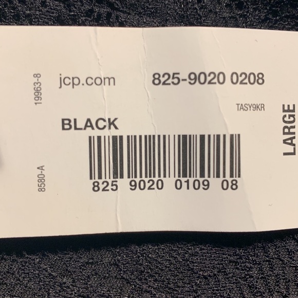 NWT Black Long Sleeve Lined Stretch Lace Sheath Dress - Picture 10 of 10